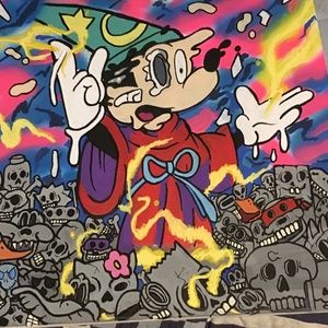 Mickey Mouse Canvas Painting